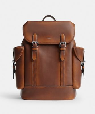 ヒッチ バックパック・ラブド レザー | COACH/コーチ | 三越伊勢丹